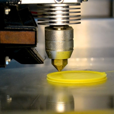 Harfington Uxcell 0.4mm 3D Printer Nozzle, 20pcs M6 Thread for V5 V6 1.75mm Extruder Print, Brass