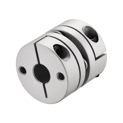 Harfington Uxcell 8mm to 10mm Bore One Diaphragm Motor Wheel Flexible Coupling Joint