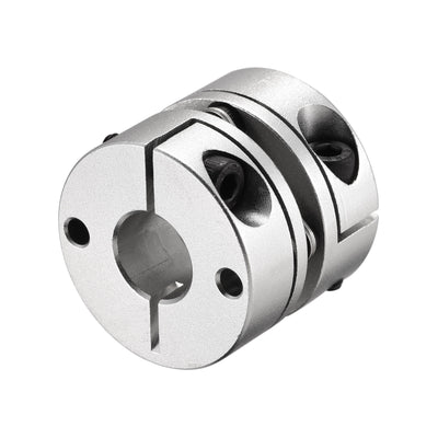 Harfington Uxcell 12mm to 14mm Bore One Diaphragm Motor Wheel Flexible Coupling Joint