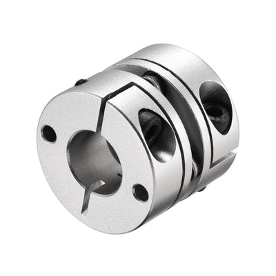 Harfington Uxcell 14mm to 14mm Bore One Diaphragm Motor Wheel Flexible Coupling Joint
