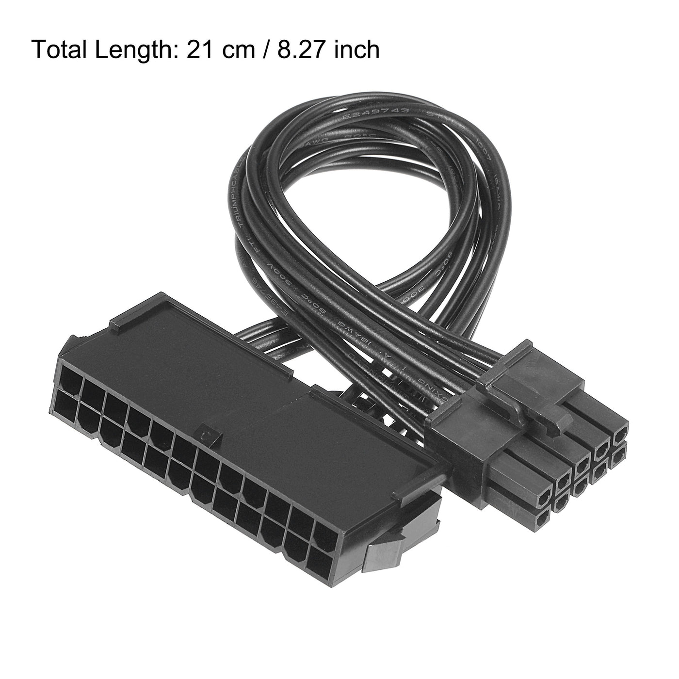 uxcell Uxcell 24 to 10 Pin Mainboard Power Cable for Modular Board 18 AWG 21cm