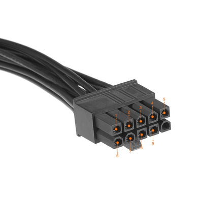 Harfington Uxcell 24 to 10 Pin Mainboard Power Cable for Modular Board 18 AWG 21cm