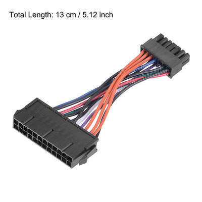 Harfington Uxcell 24 to 14 Pin Mainboard Power Cable for Modular Board 18 AWG 13cm