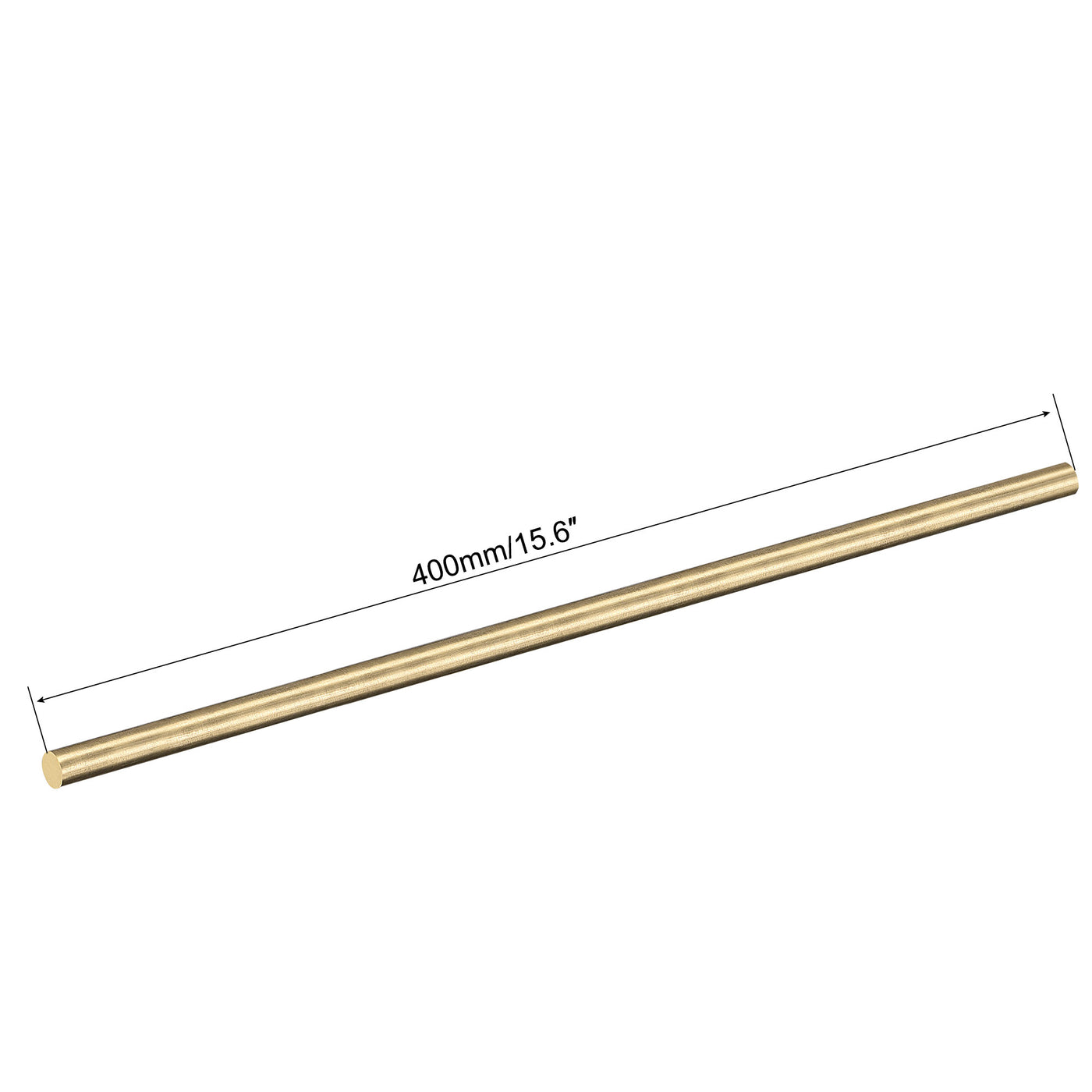 Harfington Diameter Length Brass Solid Round Rod for DIY