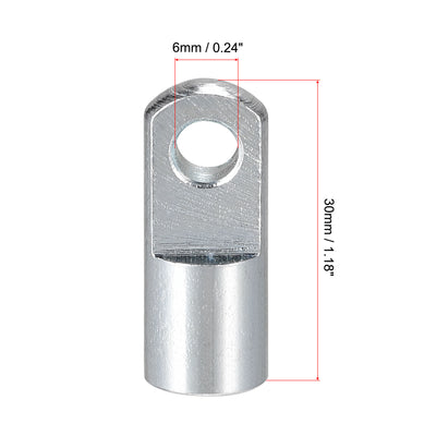 Harfington Uxcell Air Cylinder Rod Clevis End Female Thread I Type Connector