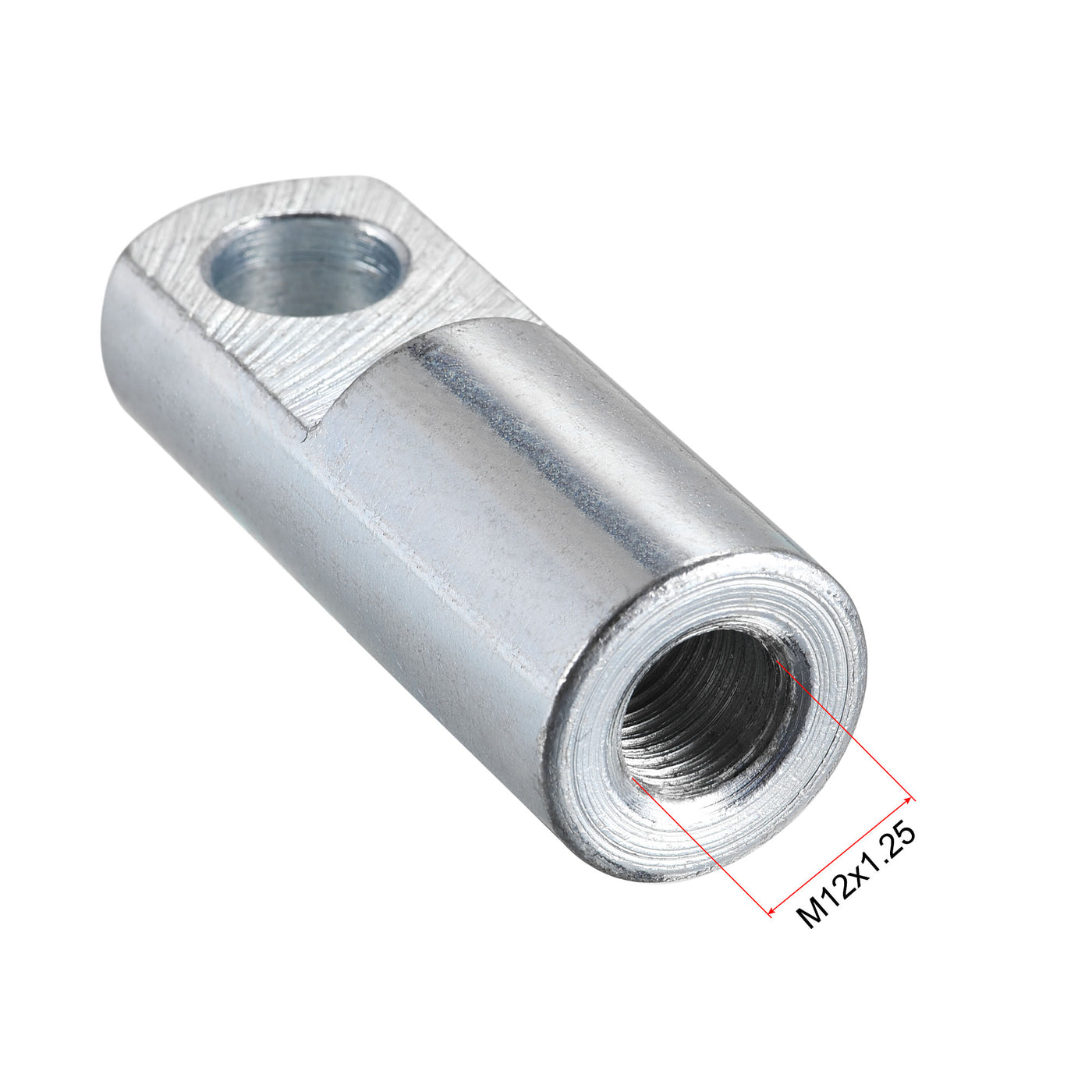 Uxcell Uxcell Air Cylinder Rod Clevis End M16x1.5 Female Thread 78mm I Type Connector