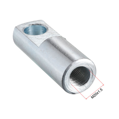 Harfington Uxcell Air Cylinder Rod Clevis End M20x1.5 Female Thread 97mm I Type Connector