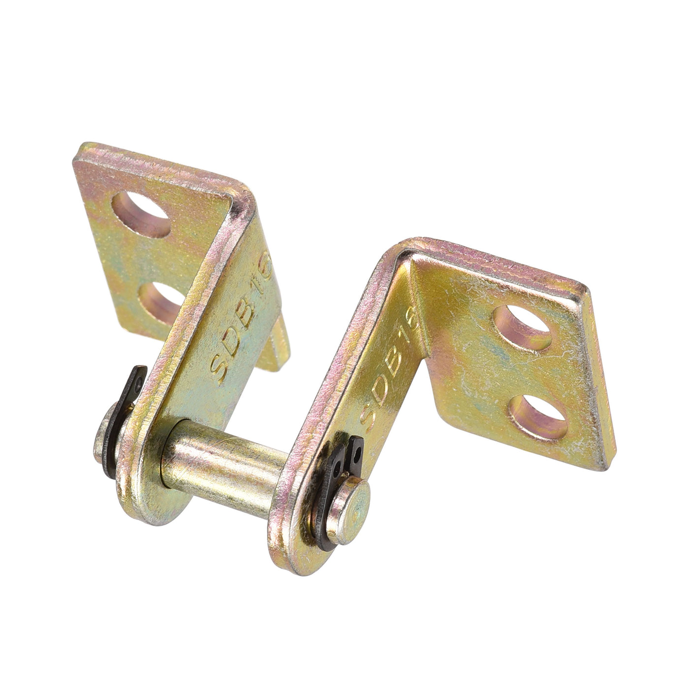 uxcell Uxcell Air Cylinder Rod Clevis Mounting Bracket 4 Bolt Holes MA/MAL Pneumatic Parts for 16mm Cylinder Bore, 2pcs