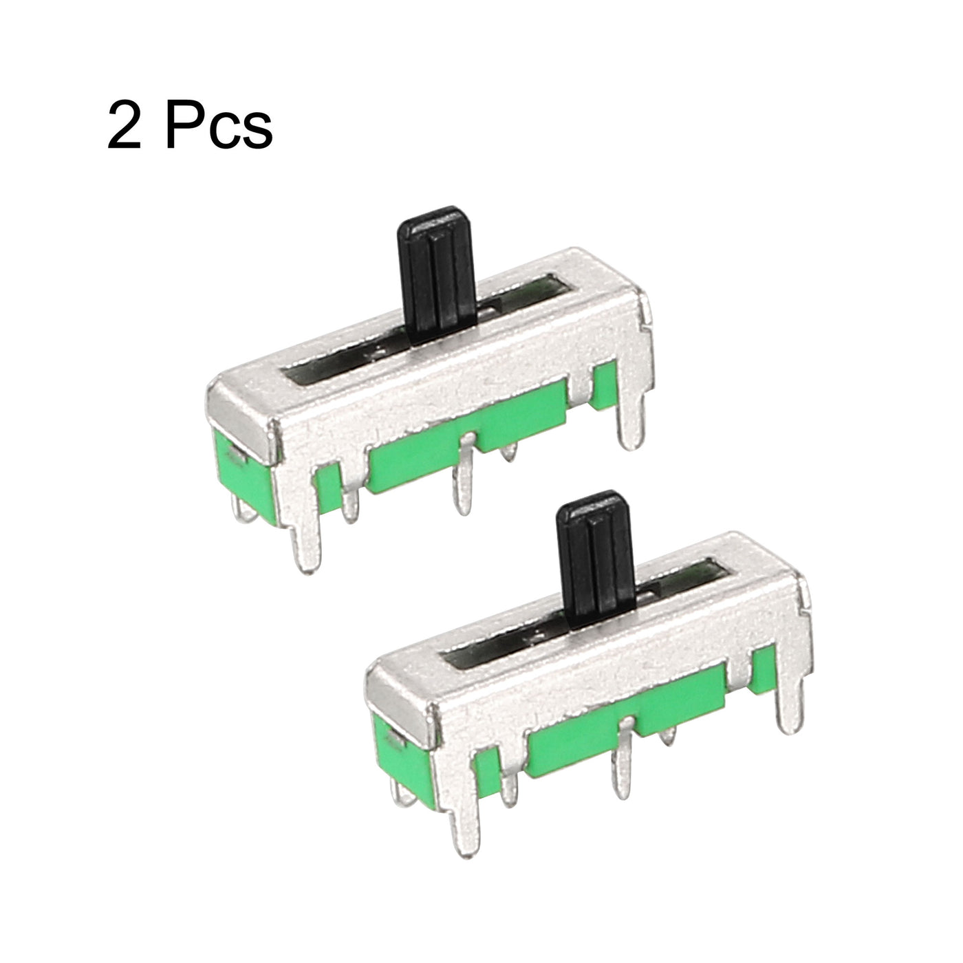 uxcell Uxcell Variable Resistors 18mm Straight Slide Potentiometer B10K Single Channel 2pcs