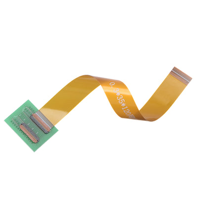 Harfington Uxcell Flexible Flat Ribbon Cable with Extension Connector 0.3mm Pitch 35 Pin 120mm Set