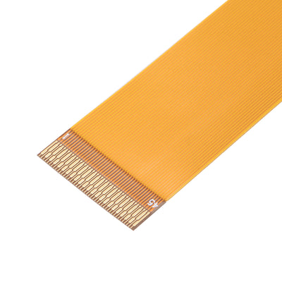 Harfington Uxcell Flexible Flat Ribbon Cable with Extension Connector 0.3mm Pitch 45 Pin 150mm Set