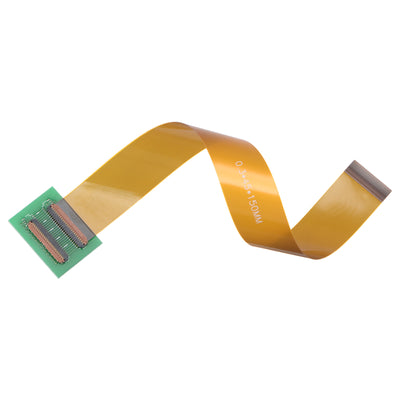 uxcell Uxcell Flexible Flat Ribbon Cable with Extension Connector 0.3mm Pitch 45 Pin 150mm Set