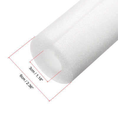 Harfington Uxcell Foam Tube for Protecting Pipes Heat Preservation Insulation Pipe Kit