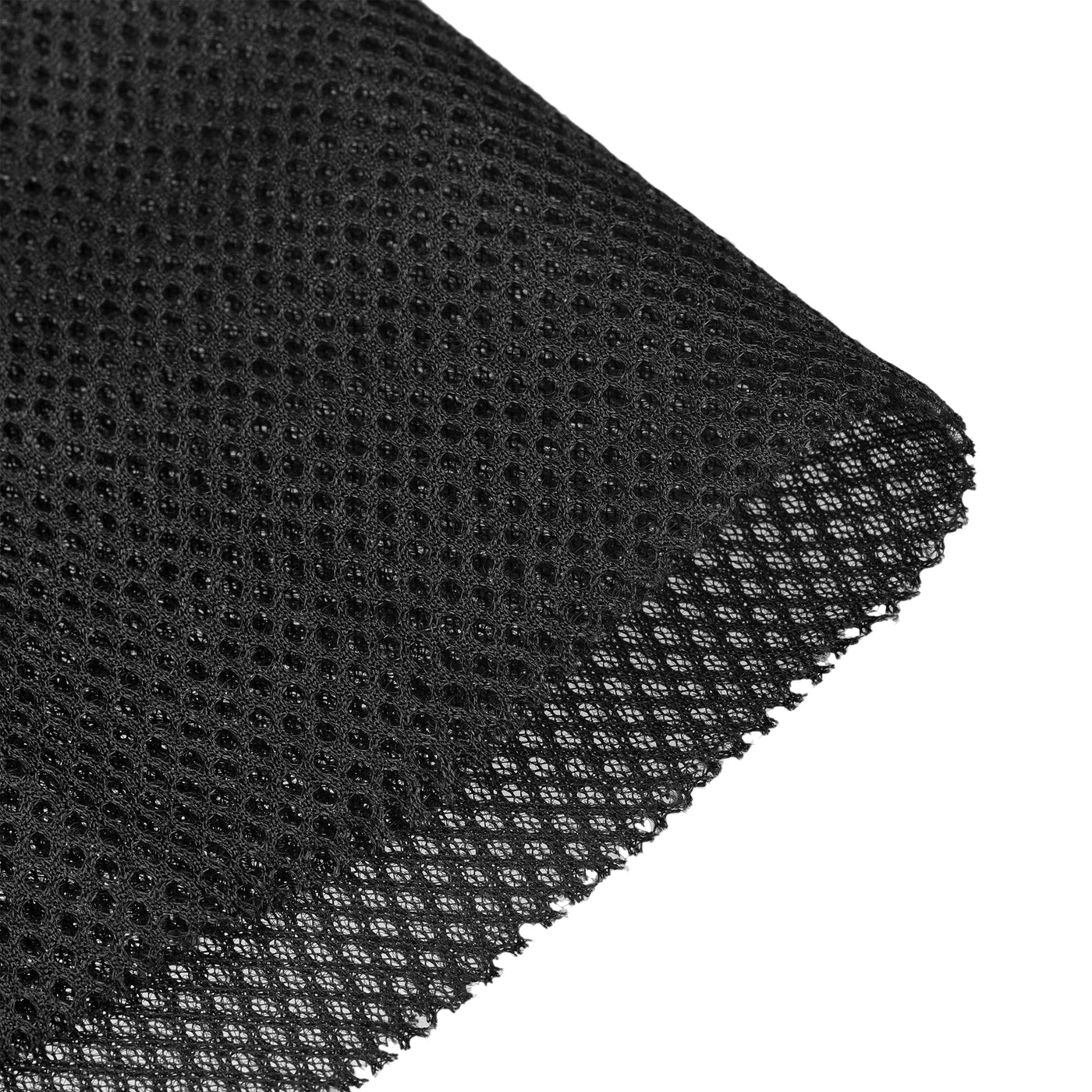 uxcell Uxcell 2Pcs Black Speaker Mesh Grill Stereo Fabric Dustproof 50cm x 160cm 20" x 63"