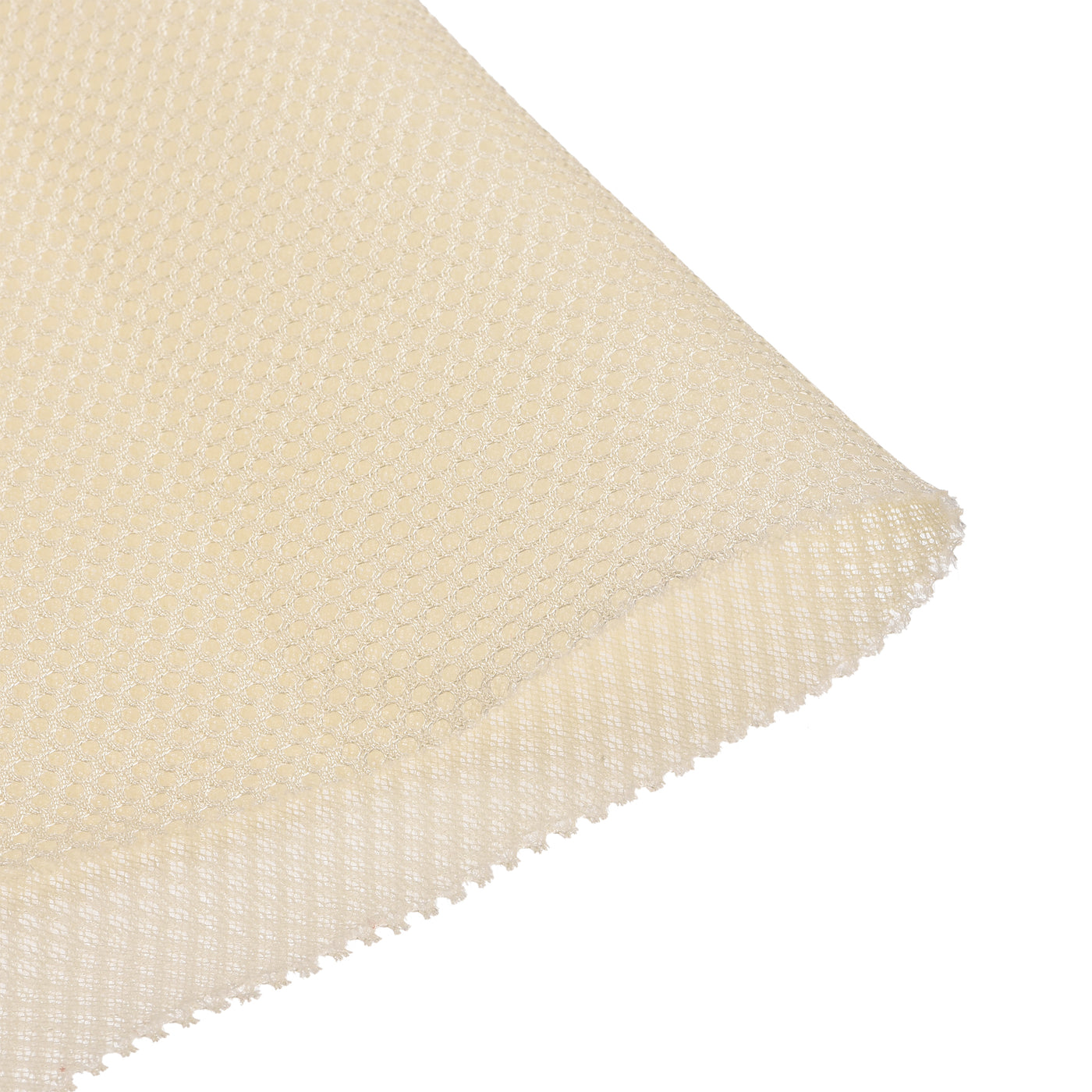 uxcell Uxcell 2Pcs Beige White Speaker Mesh Grill Stereo Fabric Dustproof 50cmx160cm 20"x63"