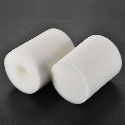 Harfington Uxcell Cup Turner Foam, White 75x72x90mm for 3/4 Inch PVC Pipe Tumbler 10oz-40oz 4 Pcs