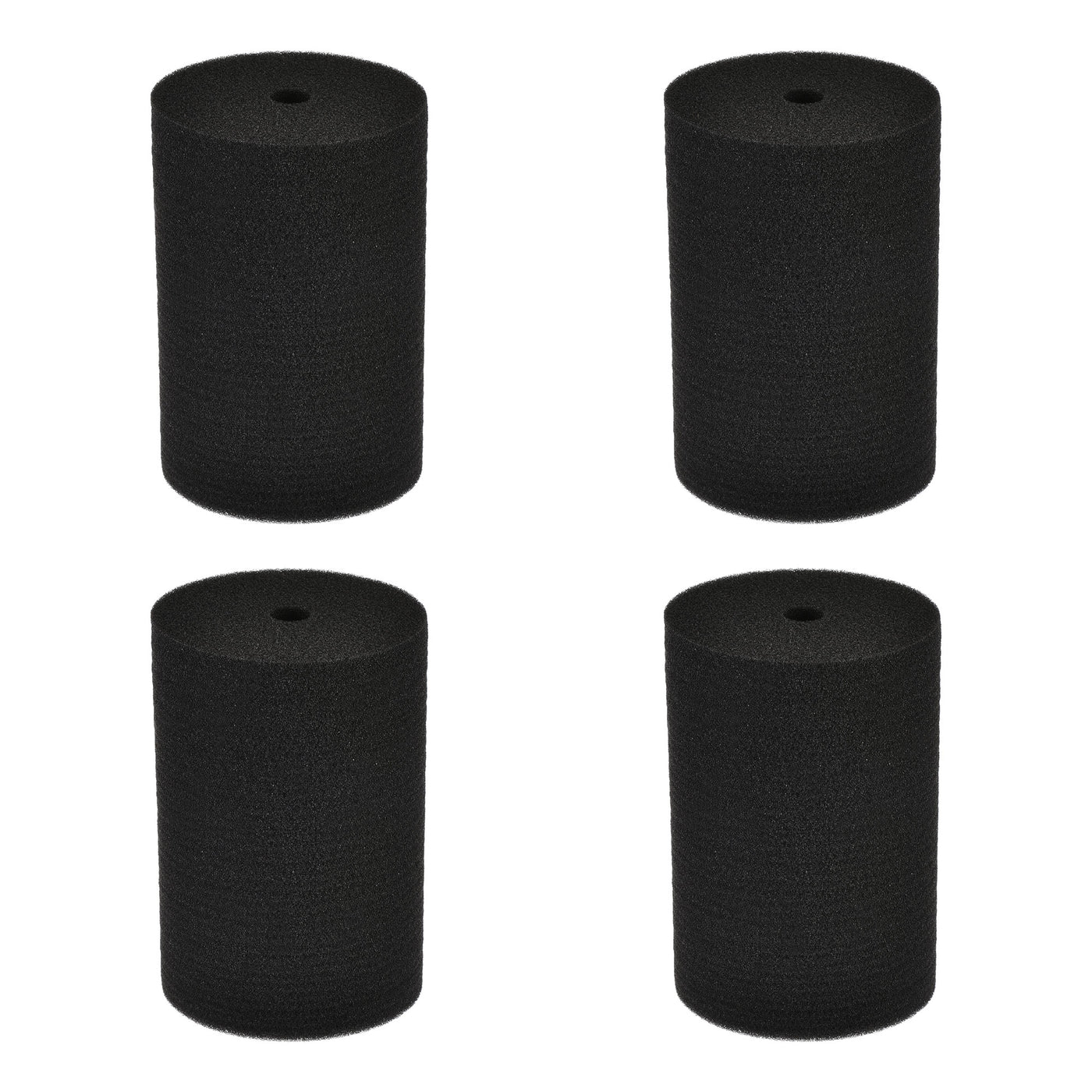 uxcell Uxcell Cup Turner Foam, Black 75x72x120mm for 3/4 Inch PVC Pipe Tumbler 10oz-40oz 4 Pcs