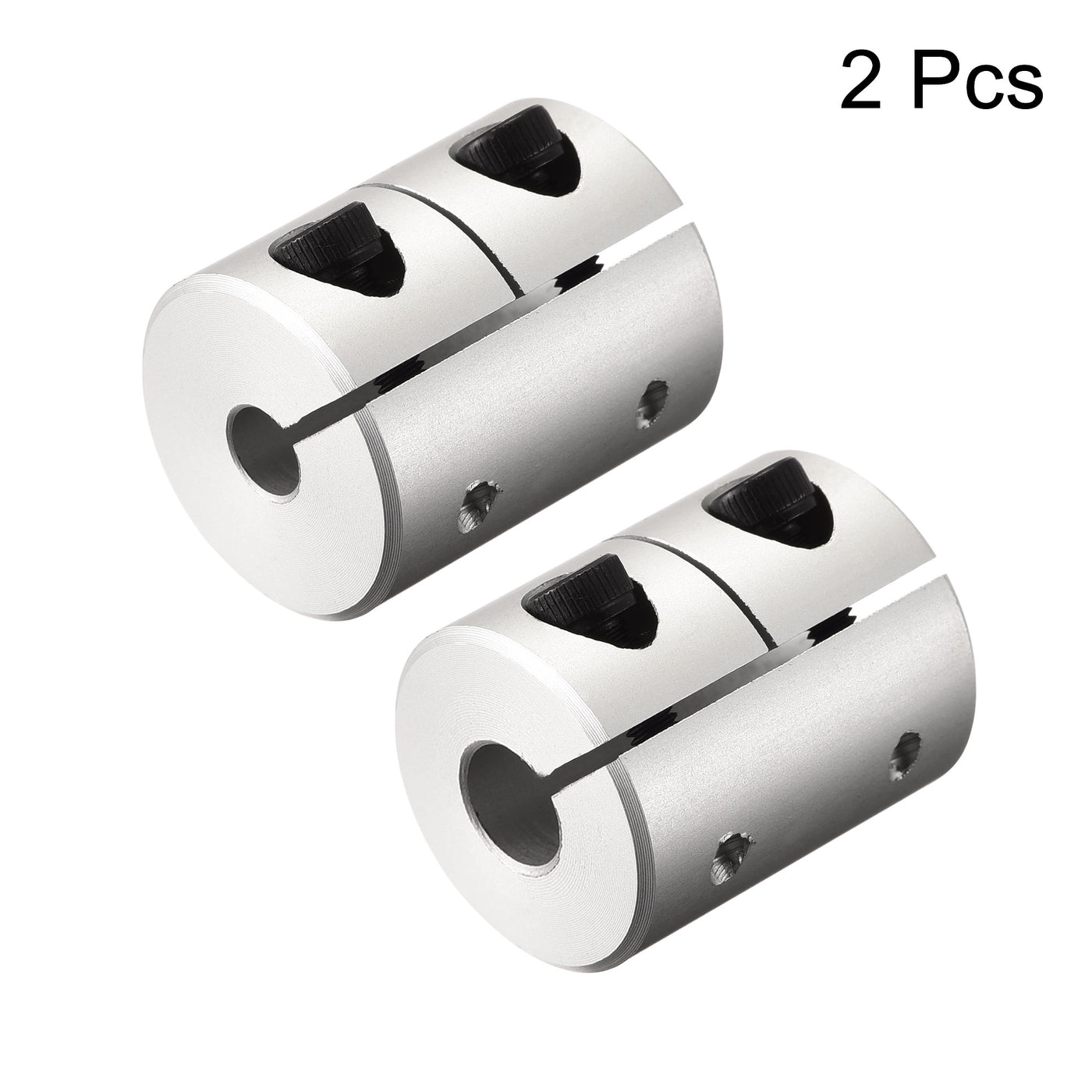 uxcell Uxcell 2pcs 4mm to 6mm Shaft Coupling 25mmx20mm Coupler Aluminum Alloy Joint Motor for 3D Printer CNC Machine DIY Encoder