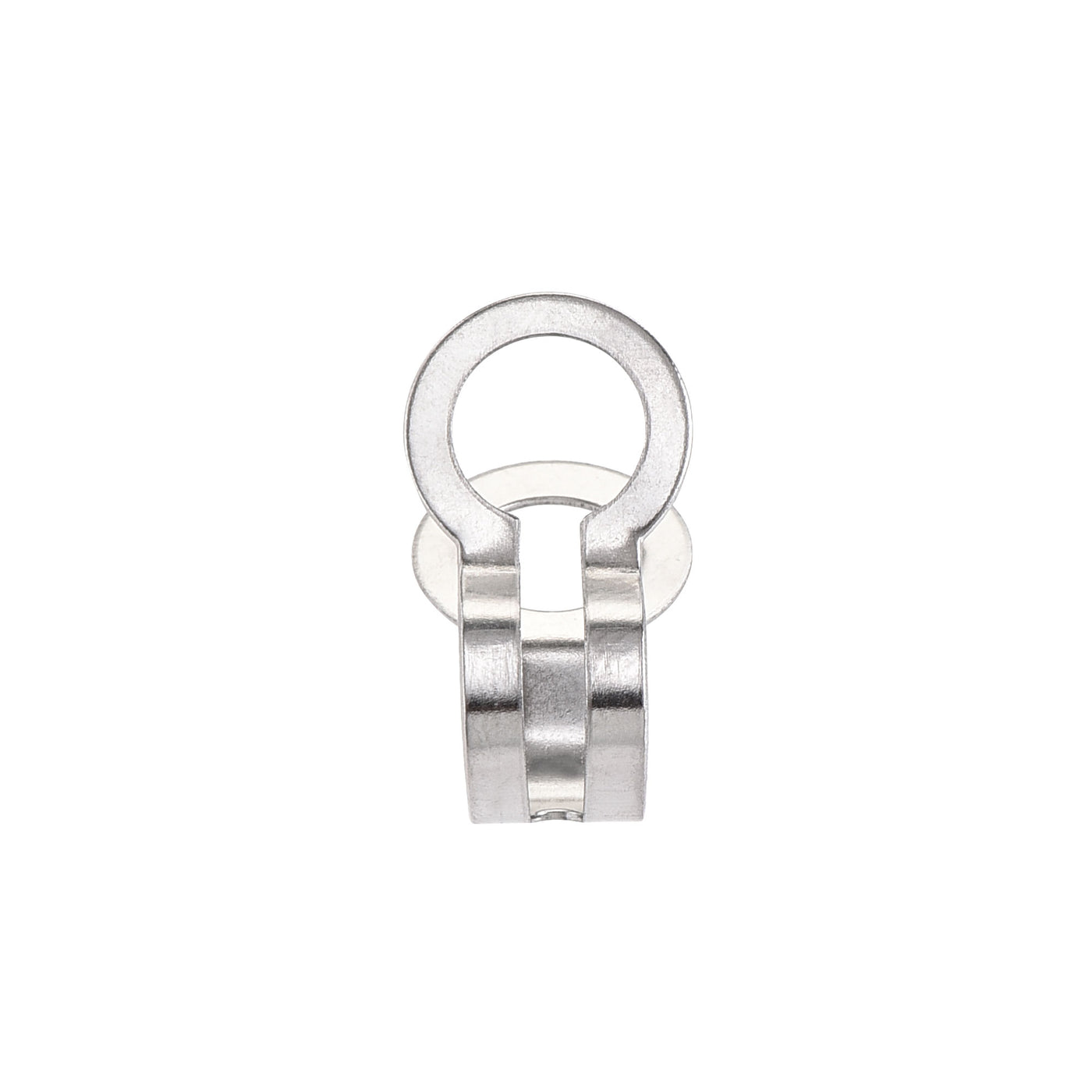 Uxcell Uxcell Ball Chain Connector, 5mm Double Ring Style Link Stainless Steel Loop Connection, Pack of 30