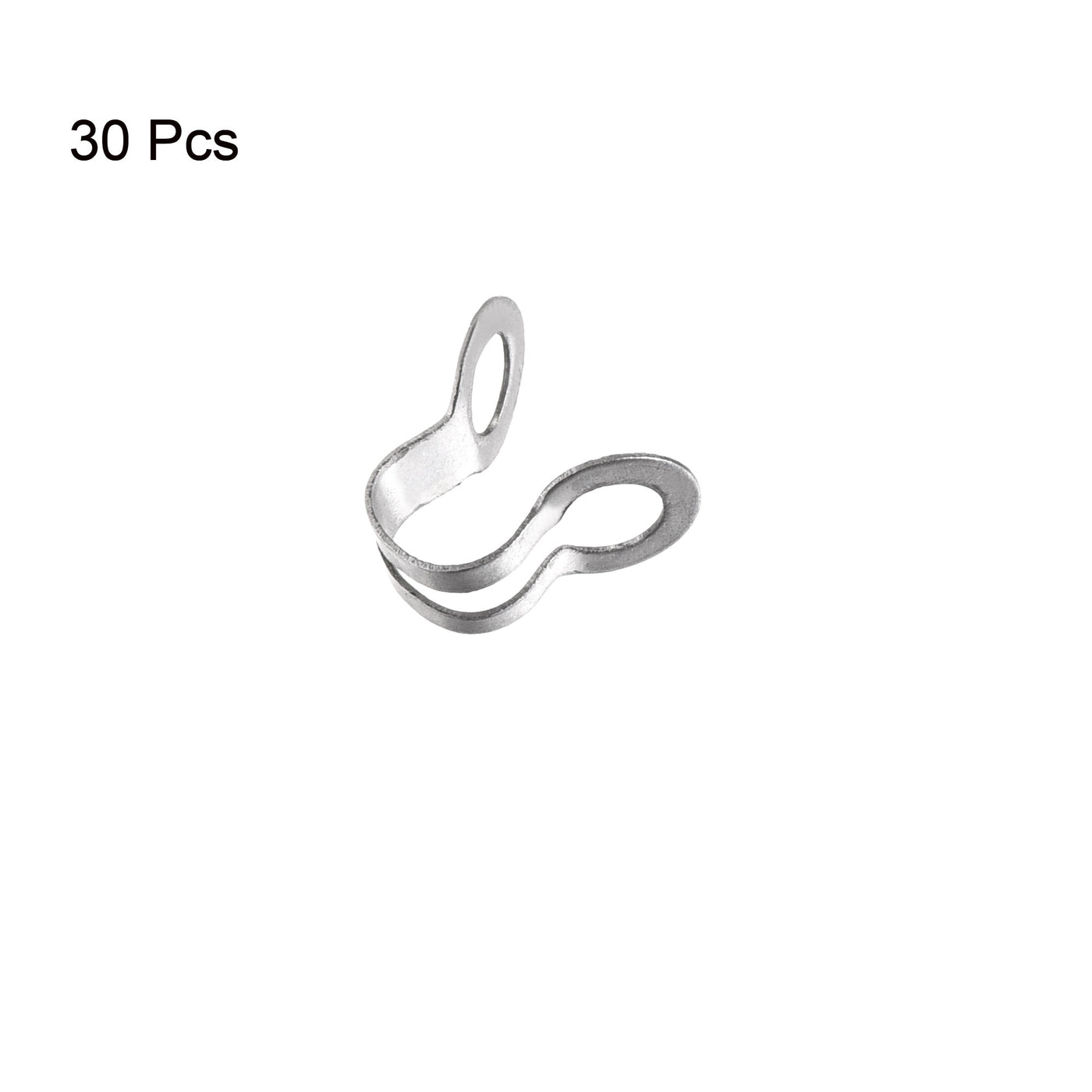 50-Pack Stainless Steel Ball Chain Connectors - Double Ring Links For 2mm/2.4mm Bead Chain