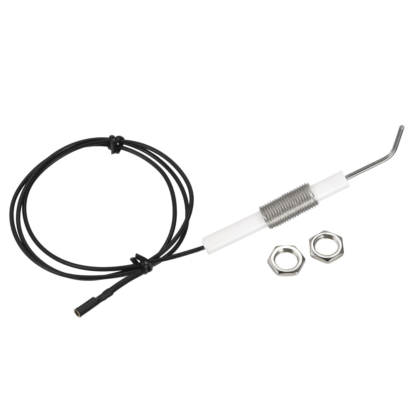uxcell Uxcell Ignitor Wire Ceramic Electrode Assembly 300mm Length Gas Grill Ignitor Wire Ignition Electrode Replacement