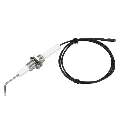 Harfington Uxcell Ignitor Wire Ceramic Electrode Assembly 300mm Length Gas Grill Ignitor Wire Ignition Electrode Replacement