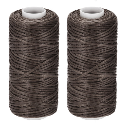 Harfington Uxcell Leather Sewing Threads Polyester Waxed Cord