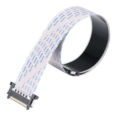 Harfington Uxcell FFC FPC Cable 0.5mm Pitch 41 Pin 600mm Flat Ribbon Cable for LCD Screen