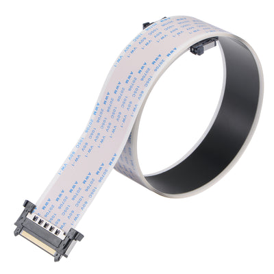 uxcell Uxcell FFC FPC Cable 0.5mm Pitch 41 Pin 1000mm Flat Ribbon Cable for LCD Screen