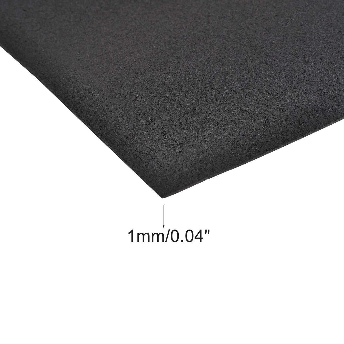 Uxcell Uxcell Black EVA Foam Sheets Roll 13 x 39 Inch 10mm Thick for Crafts DIY Projects, 2Pcs