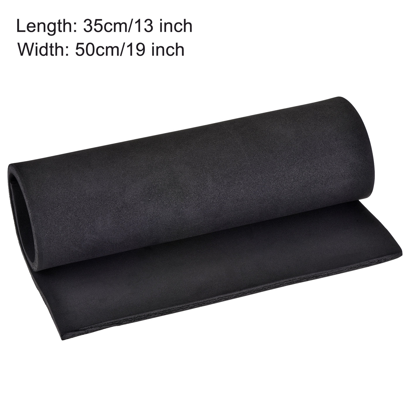 Uxcell Uxcell Black EVA Foam Sheets Roll 13 x 19 Inch 1mm Thick for Crafts DIY Projects