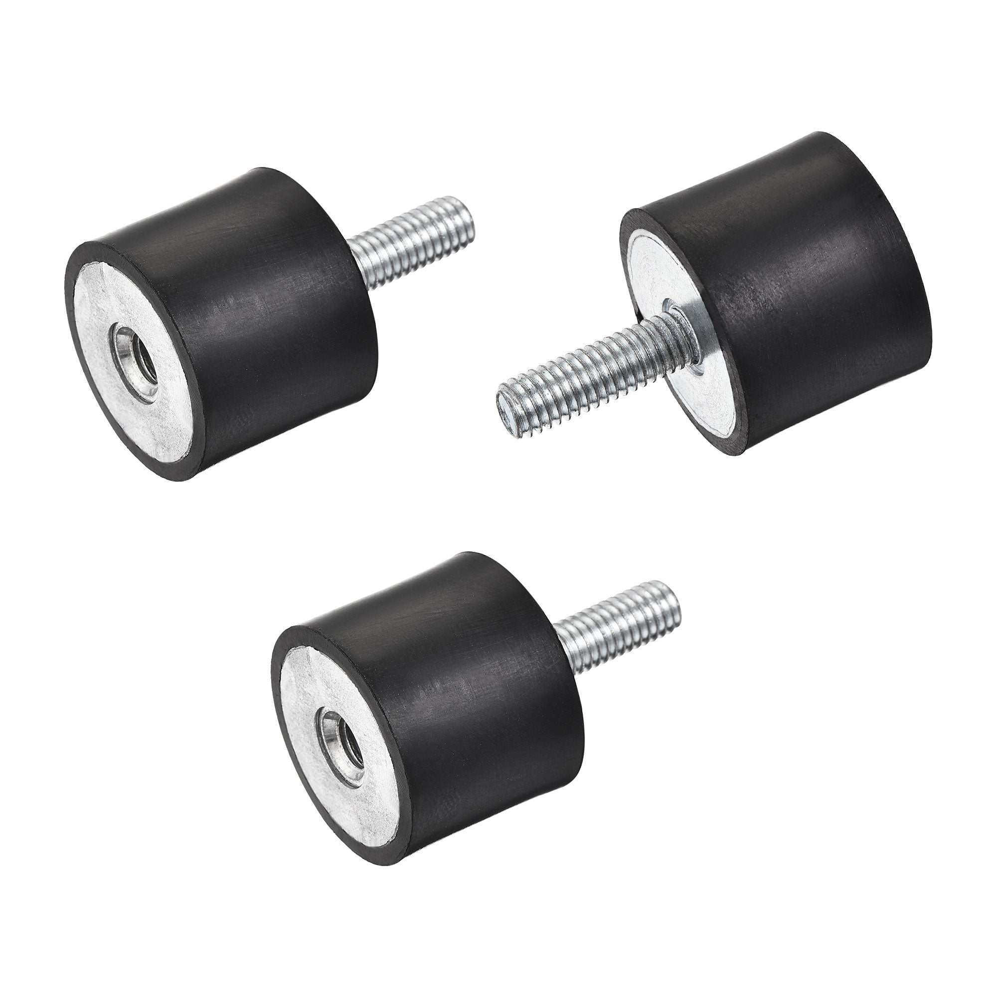 Equipment Vibration Control Uxcell M6 Rubber Vibration Isolators - 3pcs ...