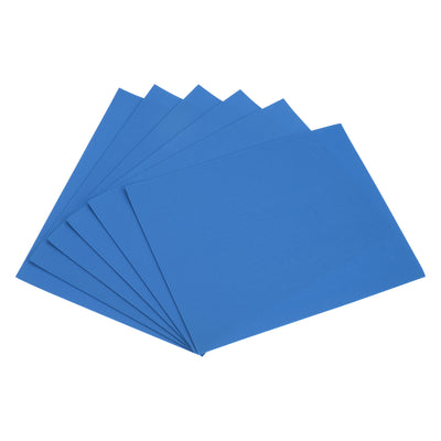 Harfington Uxcell Light Blue EVA Foam Sheets 11 x 8 inch 1.7mm Thickness for Crafts DIY 6 Pcs