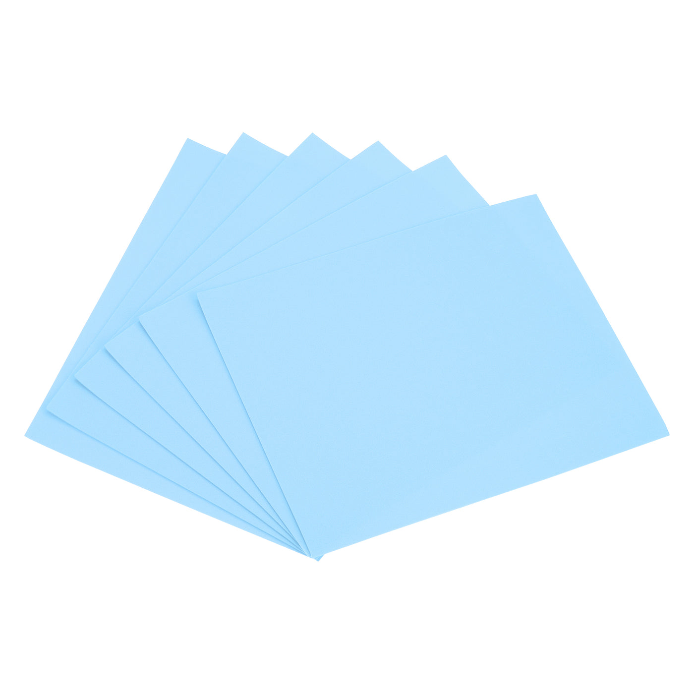Uxcell Uxcell Light Blue EVA Foam Sheets 11 x 8 inch 1.7mm Thickness for Crafts DIY 6 Pcs