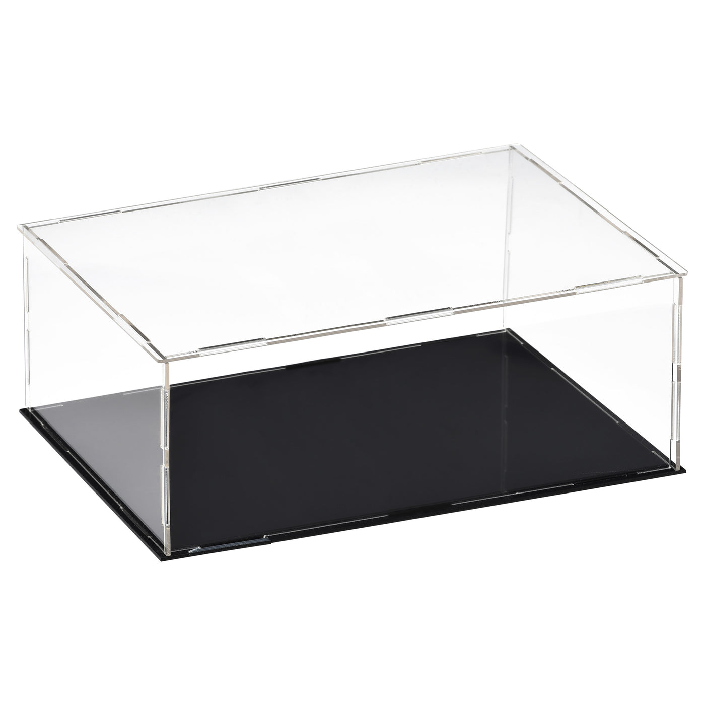 uxcell Uxcell Acrylic Clear Display Case Box Dustproof Protection Showcase Cube Collectibles Show Box 10x10x15cm