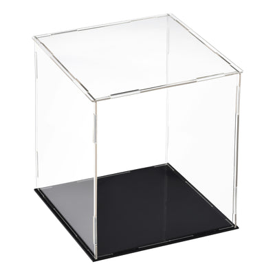 Uxcell Uxcell Acrylic Clear Display Case Box Dustproof Protection Showcase Cube Collectibles Show Box 15x15x30cm