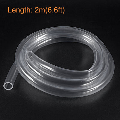 Harfington Uxcell PVC Clear Vinyl Tubing, 20mm ID 25mm(1-inch) OD 6.6ft Plastic Pipe Air Water Hose