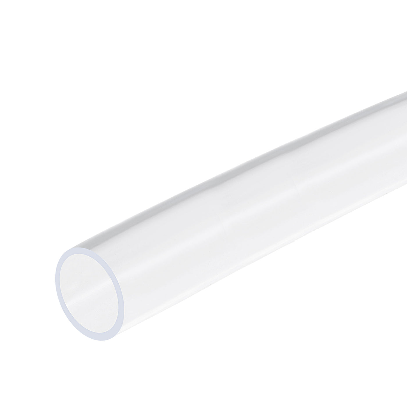 uxcell Uxcell PVC Clear Vinyl Tubing, 28mm ID 34mm OD 3.3ft Plastic Pipe Air Water Hose