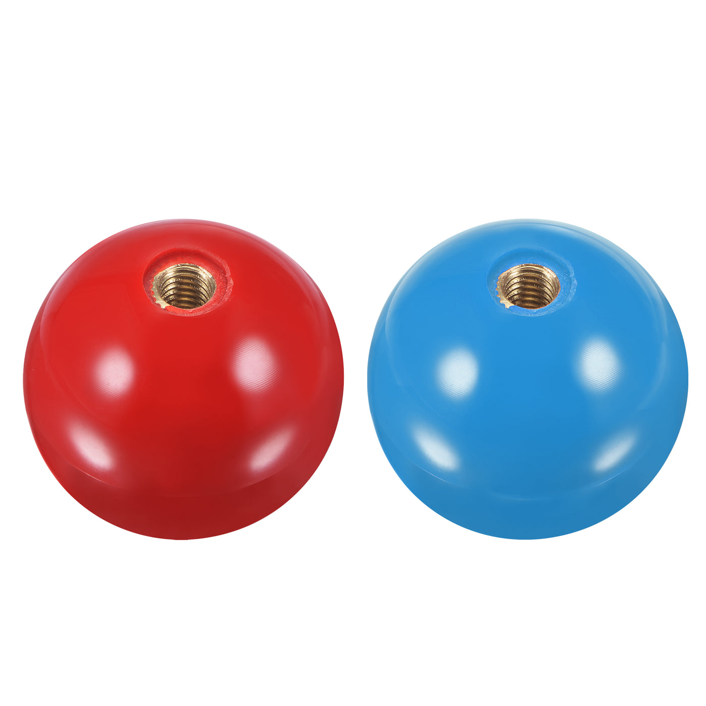 uxcell Uxcell Joystick Head Rocker Ball Top Handle Arcade Game Replacement Red/Blue