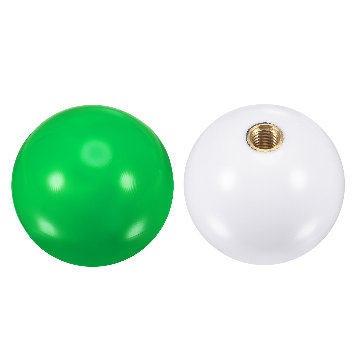 uxcell Uxcell Joystick Head Rocker Ball Top Handle Arcade Game Replacement Green/White