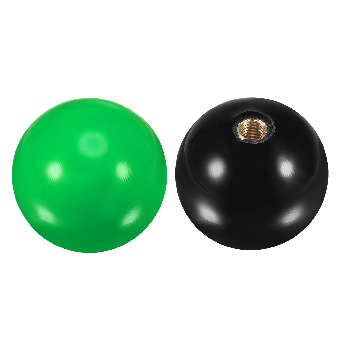 uxcell Uxcell Joystick Head Rocker Ball Top Handle Arcade Game Replacement Green/Black
