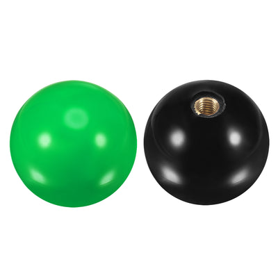 Harfington Uxcell Joystick Head Rocker Ball Top Handle Arcade Game Replacement Green/Black