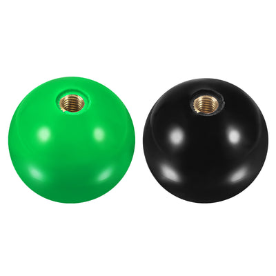 Harfington Uxcell Joystick Head Rocker Ball Top Handle Arcade Game Replacement Green/Black