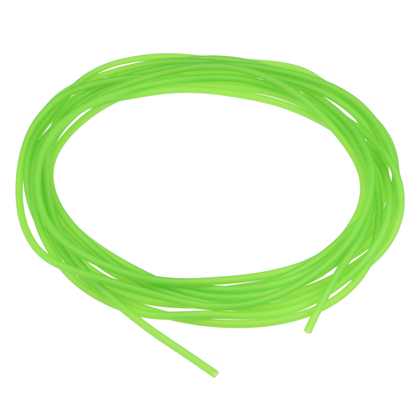 uxcell Uxcell Latex Tubing 1/16-inch ID 1/8-inch OD 16ft Elastic Rubber Hose Fluorescent Green