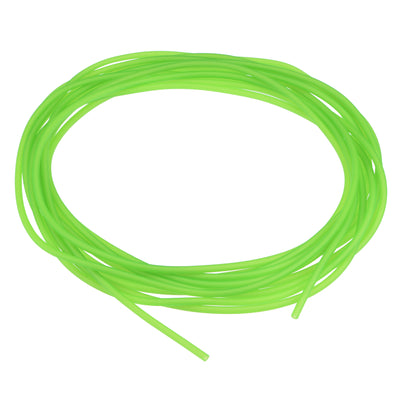 Harfington Uxcell Latex Tubing 1/16-inch ID 1/8-inch OD 16ft Elastic Rubber Hose Fluorescent Green