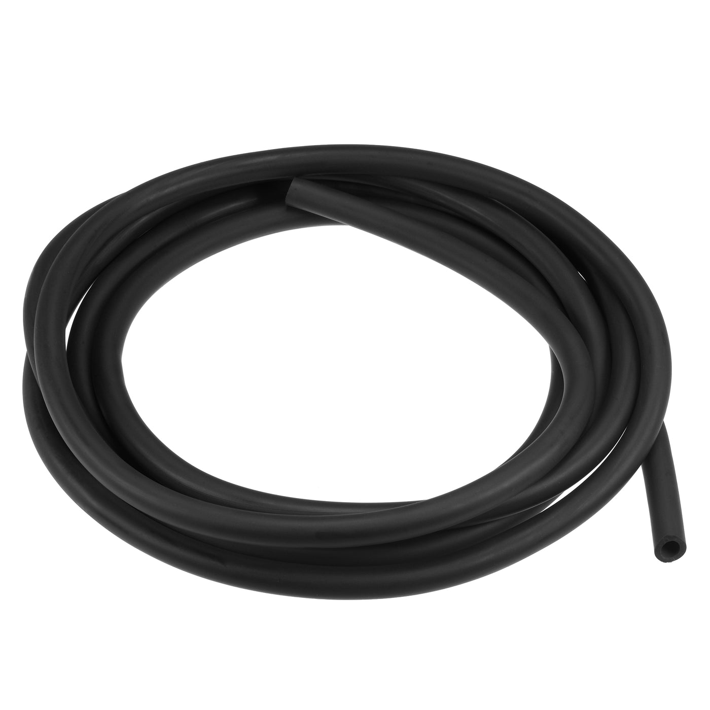 uxcell Uxcell Latex Tubing 1/4-inch ID 3/8-inch OD 10ft Elastic Rubber Hose Black