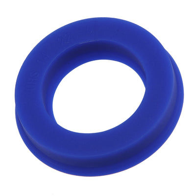 Harfington Uxcell UHS Radial Shaft Seal 28mm ID x 35.5mm OD x 5mm Width PU Oil Seal, Blue Pack of 5