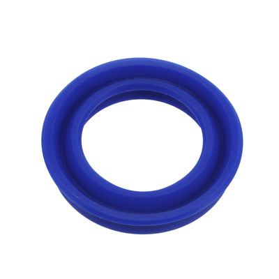 Harfington Uxcell UN Radial Shaft Seal 18mm ID x 25mm OD x 5mm Width PU Oil Seal, Blue Pack of 5