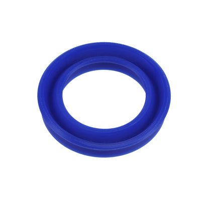 Harfington Uxcell UHS Radial Shaft Seal 18mm ID x 26mm OD x 5mm Width PU Oil Seal, Blue Pack of 5