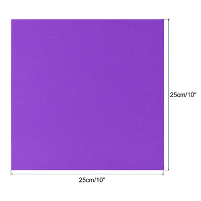 Harfington Uxcell Purple EVA Foam Sheets 10 x 10 Inch 5mm Thickness for Crafts DIY Projects, 4 Pcs